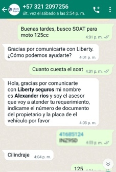 evidencia fraude whatsapp 5